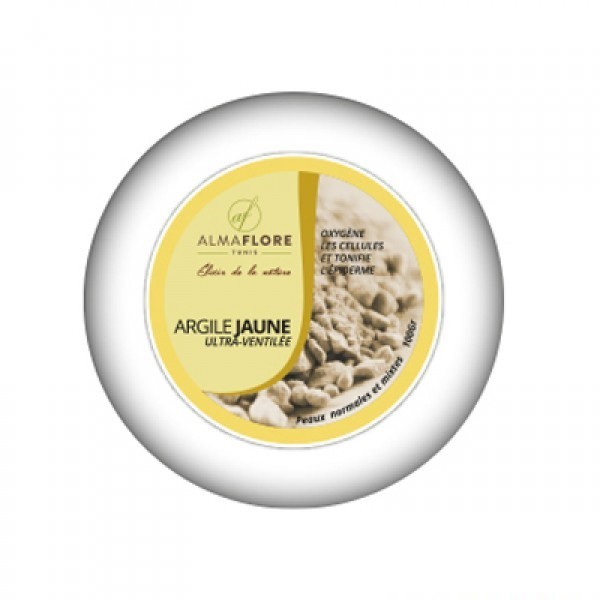 ALMAFLORE Argile Jaune, 100 gr