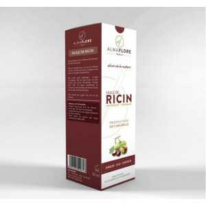 ALMAFLORE HUILE DE RICIN BIO, 50ML-pharmashop