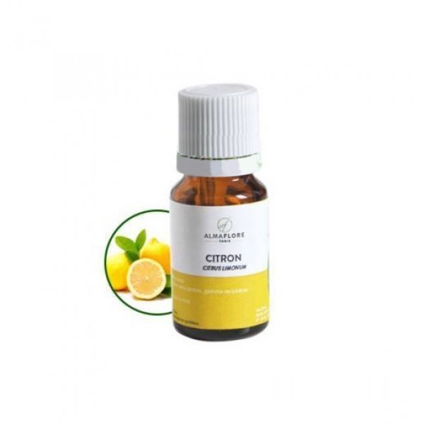ALMAFLORE Huile Essentielle de Citron jaune BIO, 10ML
