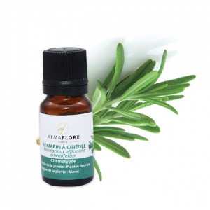 ALMAFLORE HUILE ESSENTIELLE DE ROMARIN À CINÉOLE, 10ML