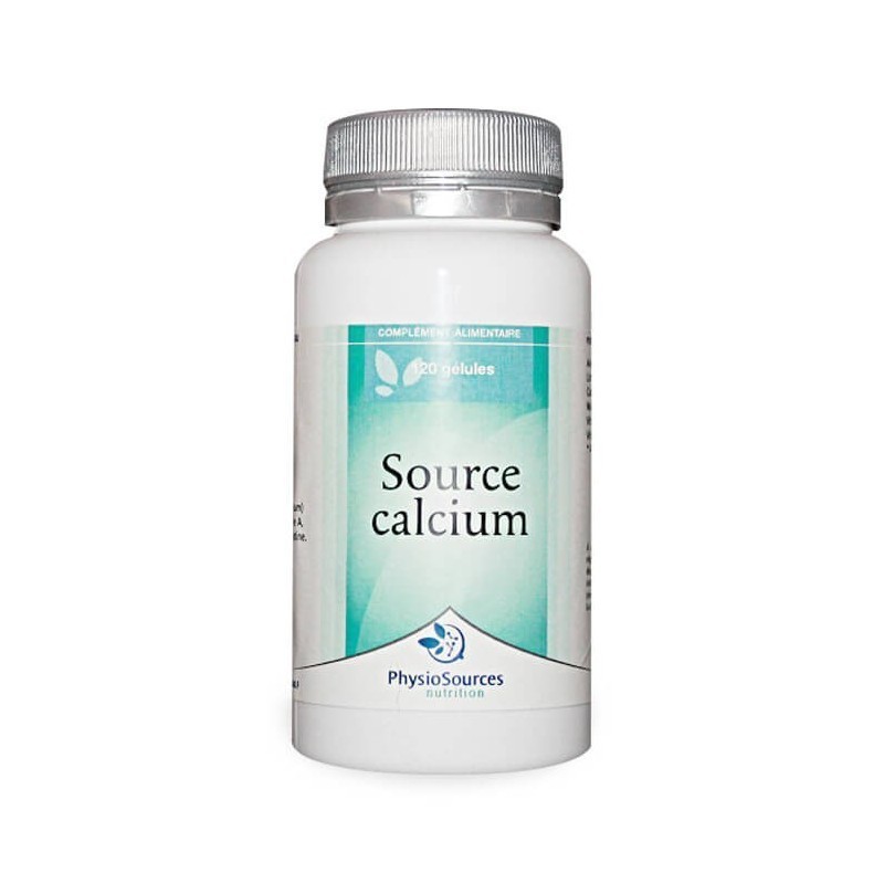 PHYSIOSOURCES SOURCE CALCIUM 120 GELULES-pharmashop