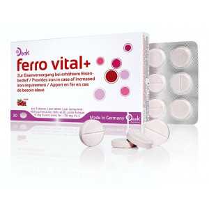 DENK PHARMA ferro vital+ Denk, 30 comprimés