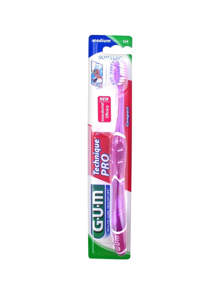 GUM Brosse à dents Technique Pro medium  (528)