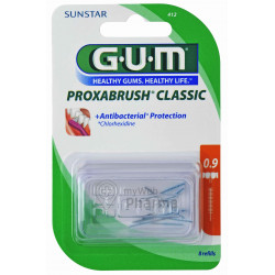 GUM BROSSETTES ULTRA FINE CYLINDRIQUE B/8 (412)