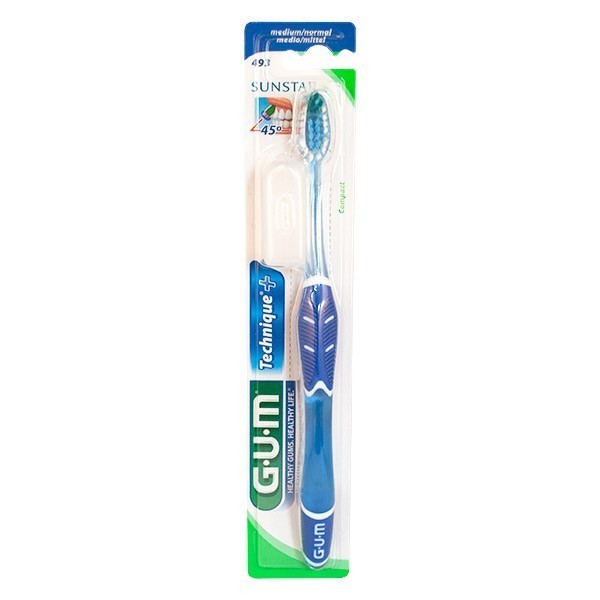 GUM Brosse à dents Technique Compact medium (493)