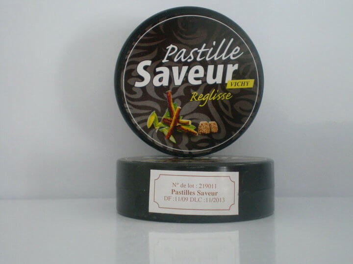 Pastille Saveur réglisse