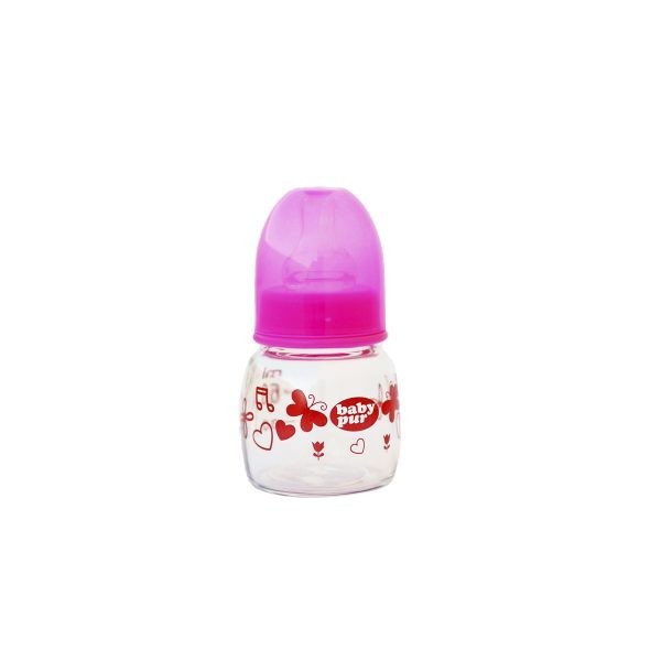Baby Pur Micro-biberon rose