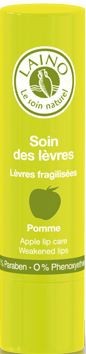 LAINO Soin des lèvres fragilisées goût pomme, 4g