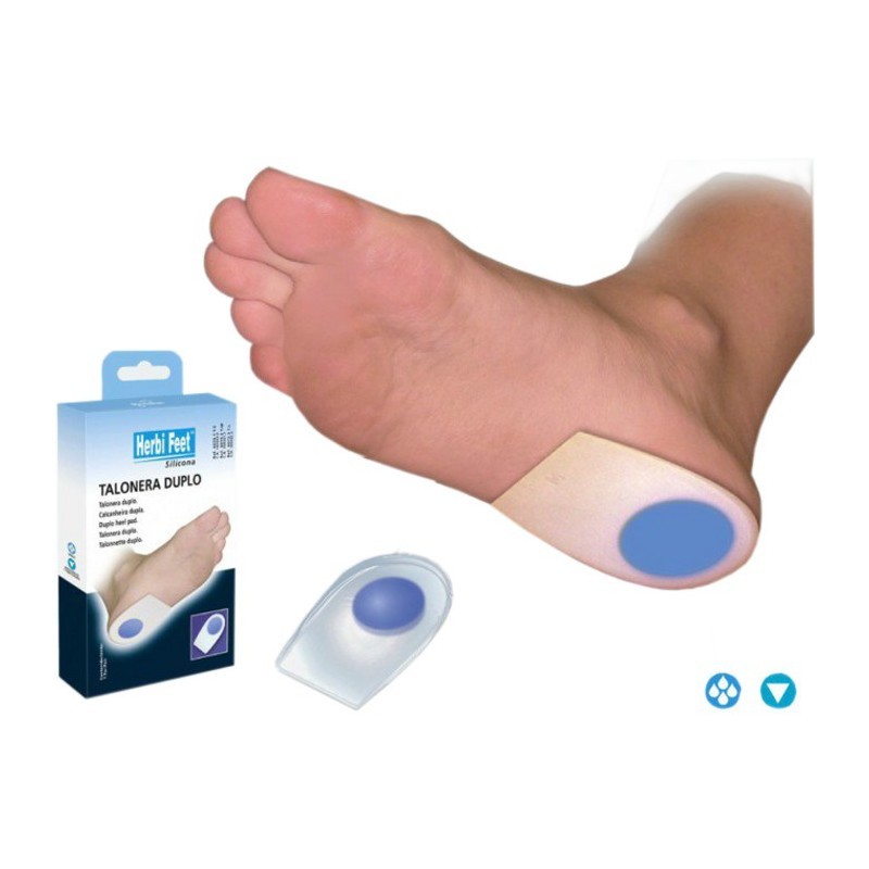 HERBI FEET TALONNETTE DUPLO EN SILICONE-pharmashop