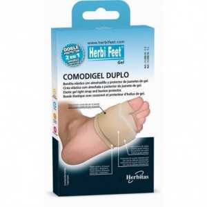 COUSSINET DOUBLE PROTECTION METATARSIENNE ET D'ALLUX VALGUS