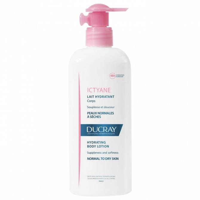 Ducray ICTYANE LAIT HYDRATANT CORPS, 400ml