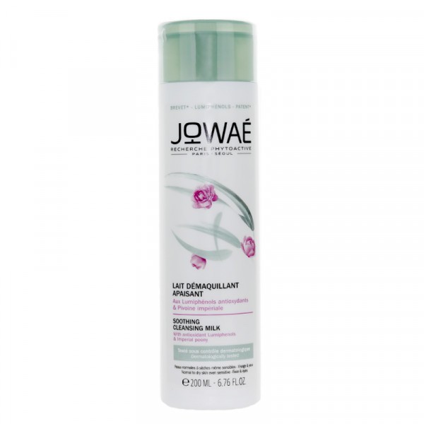 JOWAE lait démaquillant apaisant  200ml