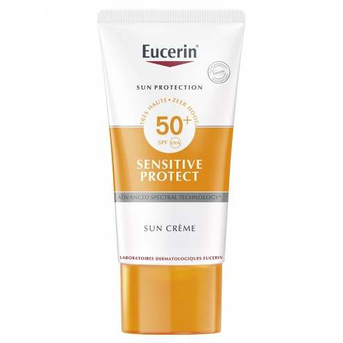 EUCERIN SUN SENSITIVE PROTECT CREME TRES HAUTE PROTECTION VISAGE SPF50+ 50ML-pharmashop