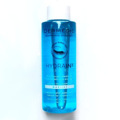 Dermedic Hydrain3 Hialuro Eau Micellaire Biphasée Démaquillante 115ml