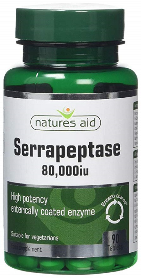 Natures Aid Serrapeptase  90
