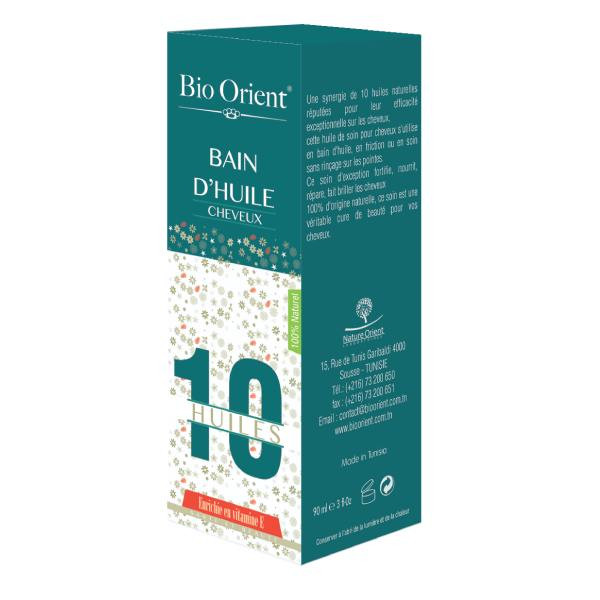 BIO ORIENT BAIN D'HUILES CHEVEUX 90ML-pharmashop