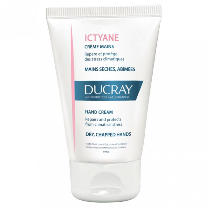 Ducray ICTYANE crème mains, 50ml