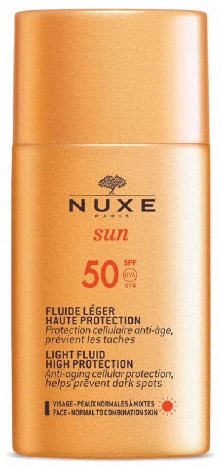 NUXE SUN FLUIDE LEGER VISAGE SPF50 50 ML