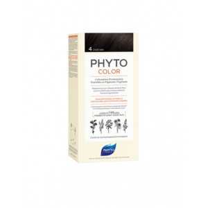 PHYTO Phytocolor Couleur Soin 4 Châtain, 1 kit