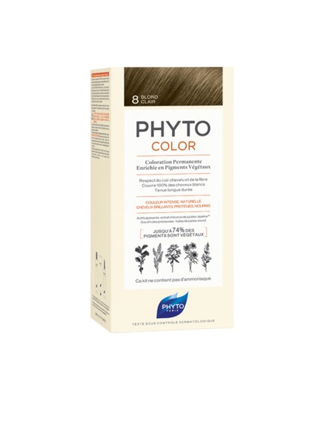 PHYTO Phytocolor Couleur Soin 8 Blond clair, 1 kit