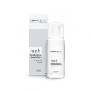 DERMACEUTIC FOAMER 5 MOUSSE NETTOYANTE EXFOLIANTE DOUCE 100ML-pharmashop