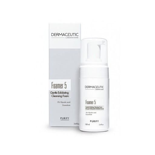 DERMACEUTIC FOAMER 5 MOUSSE NETTOYANTE EXFOLIANTE DOUCE 100ML-pharmashop