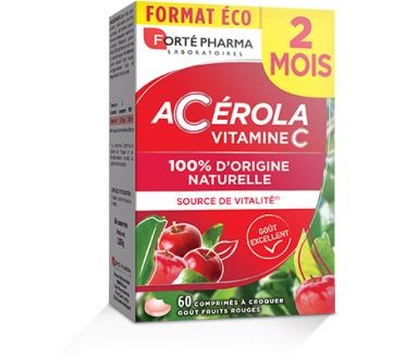 FORTE PHARMA ENERGIE ACEROLA, 60 COMPRIMES